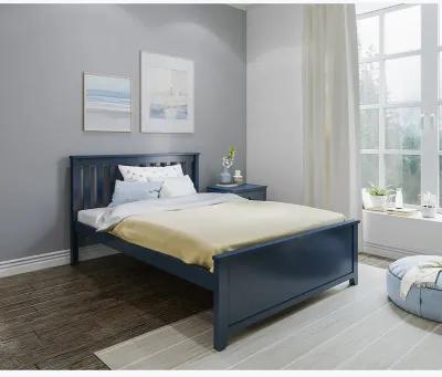 Maxtrix Cobalt Blue Full Panel Bed