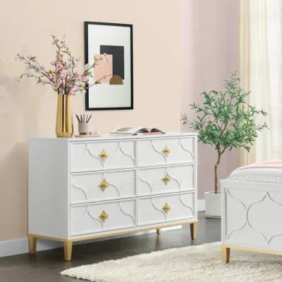 Emma White Youth Dresser