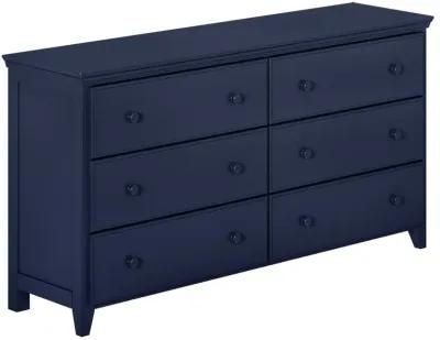 Maxtrix Cobalt Blue 6 Drawer Dresser