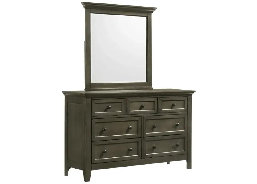 San Mateo Gray Youth Dresser