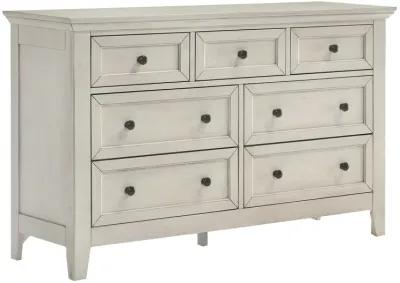 San Mateo White Youth Dresser