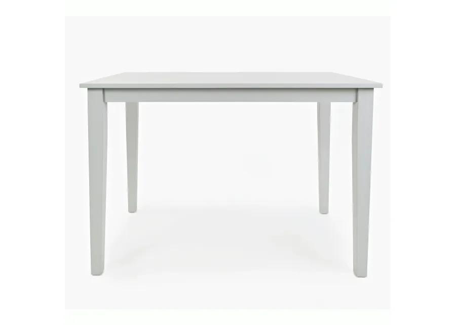 Simplicity Dove Grey Counter Height Table