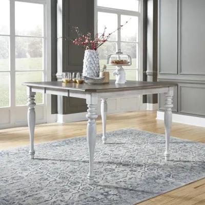 Ocean Isle White/Pine Gathering Height Table