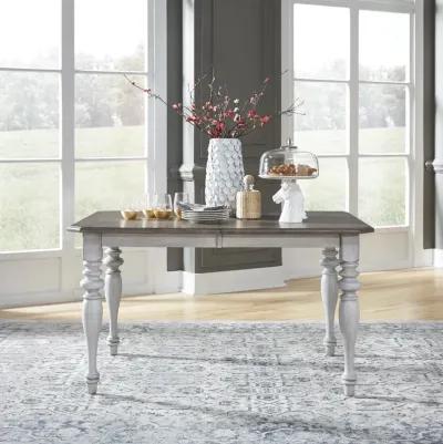 Ocean Isle White/Pine Gathering Height Table