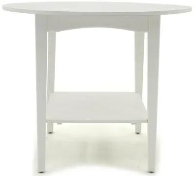 Hampton White Round Pub Table