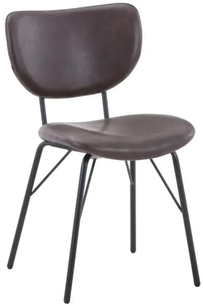 Urban Archive Dark Brown Side Chair