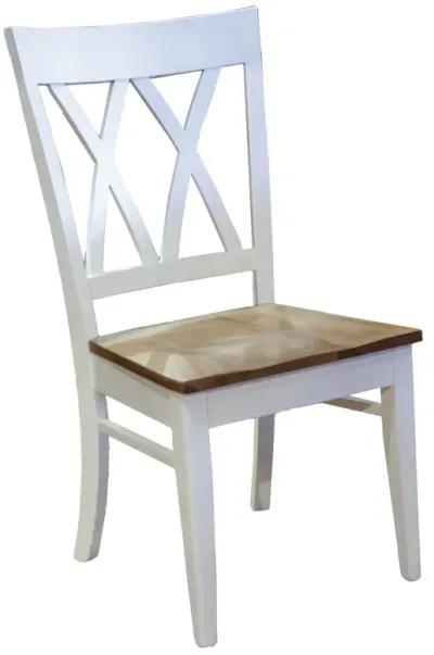 Sandstone/White Side Chair