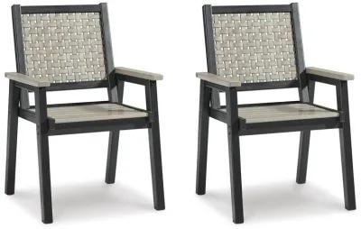 Mount Valley Set of 2 Arm Chairs