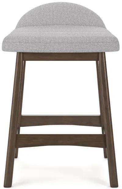 Lyncott Grey Counter Height Stool