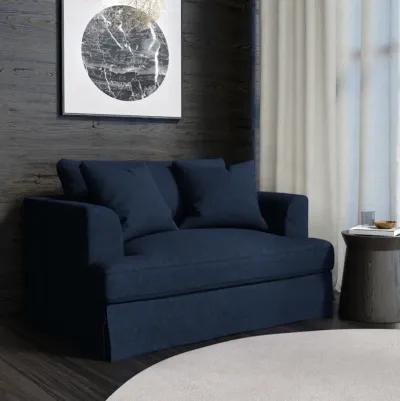 Newport Navy Slipcover Chair