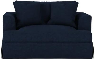 Newport Navy Slipcover Chair