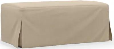 Newport Sahara Slipcover Ottoman