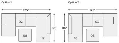 Phannon Putty 2 Piece Sectional