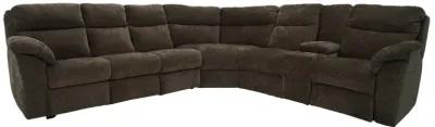 Medford 3 Piece Zero Gravity Power Headrest Reclining Sleeper Sectional with Power Lumbar