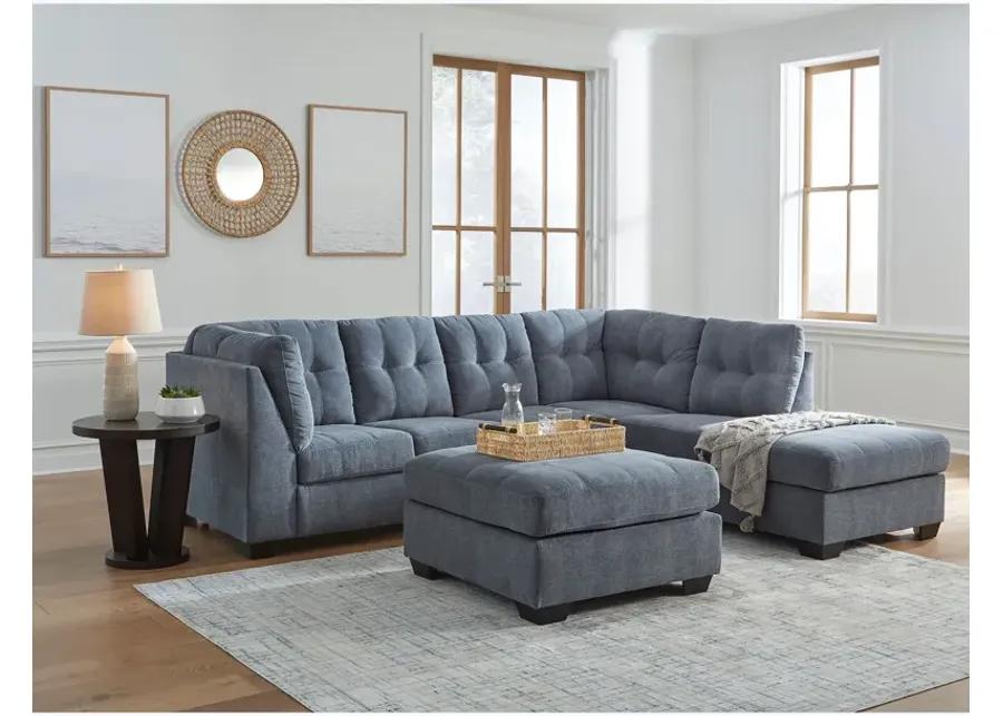 Marleton Denim 2 Piece Sectional