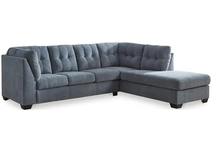 Marleton Denim 2 Piece Sectional