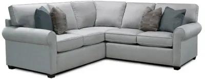 Sunbrella Silver 2 Piece Sectional