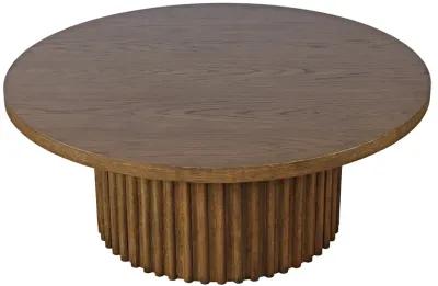 Auden Chestnut Round Cocktail Table