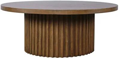 Auden Chestnut Round Cocktail Table