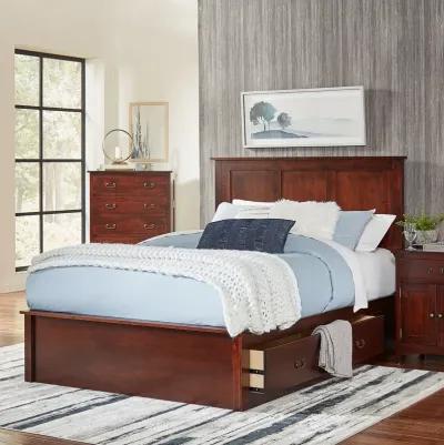 Concord Treasures Queen Storage Bed