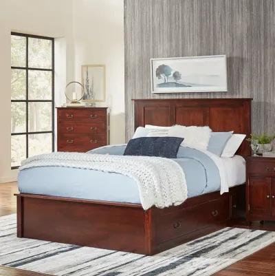 Concord Treasures Queen Storage Bed