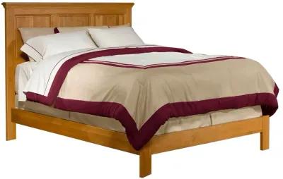 Shaker Alder Honey Queen Panel Bed