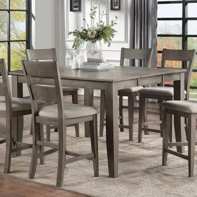 Grey Mango 5 Piece Pub Set (Pub Table with 4 Stools)