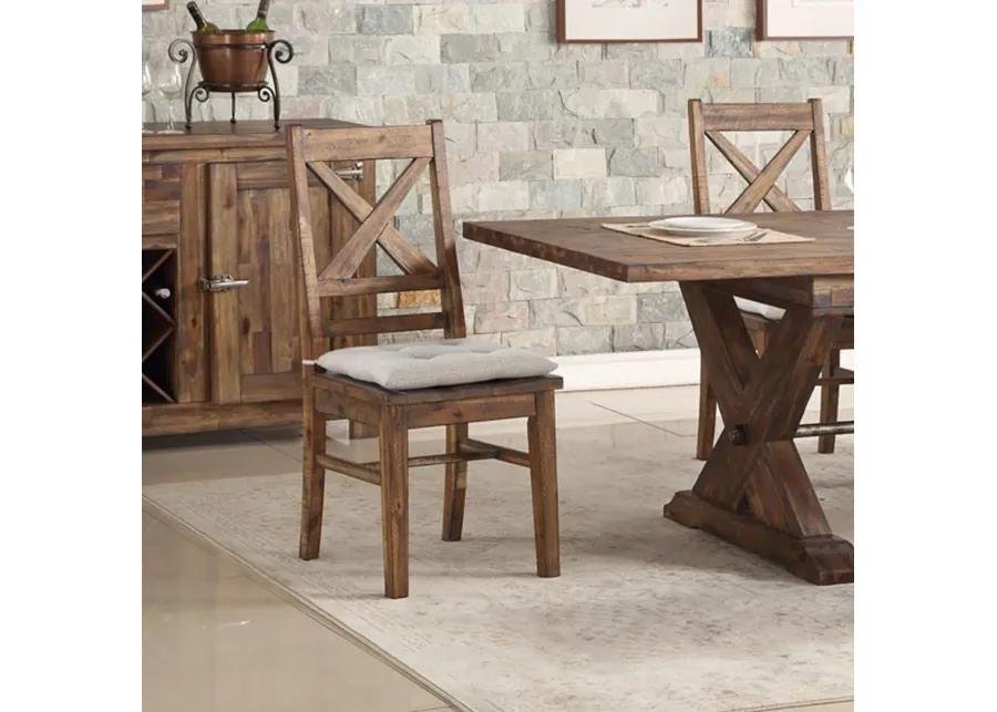 Fresno 6 Piece Dining Room (Table with 4 Side Chairs and Bench)