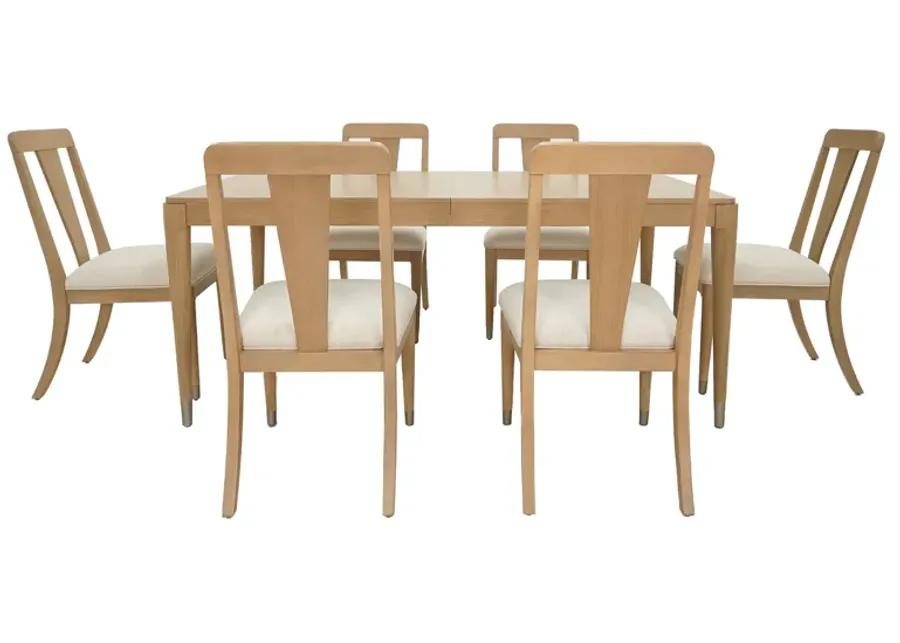 Empire 7 Piece Dining Set (Table with 6 Side Chairs)