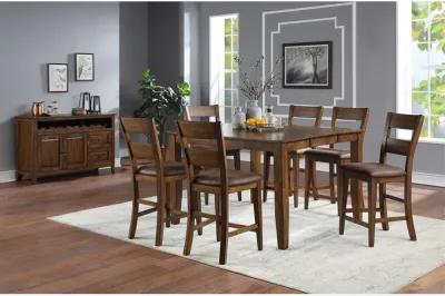 Nutmeg Mango 7 Piece Pub Set (Table with 6 Stools)