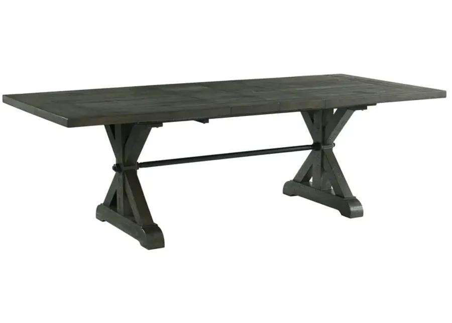 Sawbuck Rectangular Dining Table