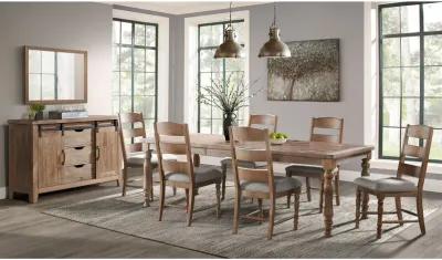 Highland 7 Piece Dining Set (Rectangular Table with 6 Side Chairs)