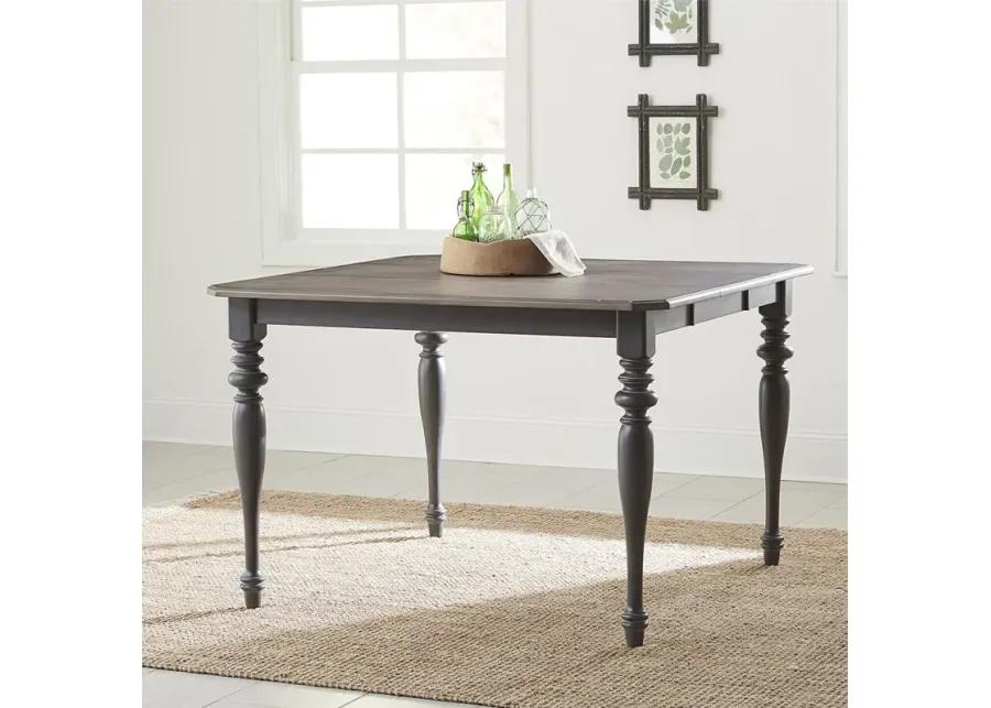 Ocean Isle 5 Piece Counter Set (Gathering Table with 4 Stools)