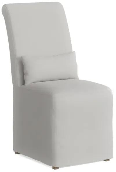 Sonoma Pearl Slipcover Parson Chair