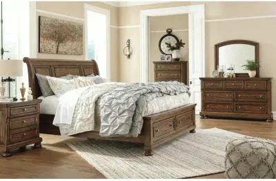 Flynnter Sleigh Storage Bed