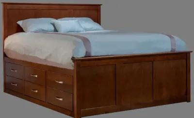 Urban Chestnut 6&6 Drawer Storage Bed