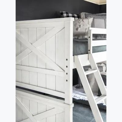 Flatiron White Youth Bunk Bed