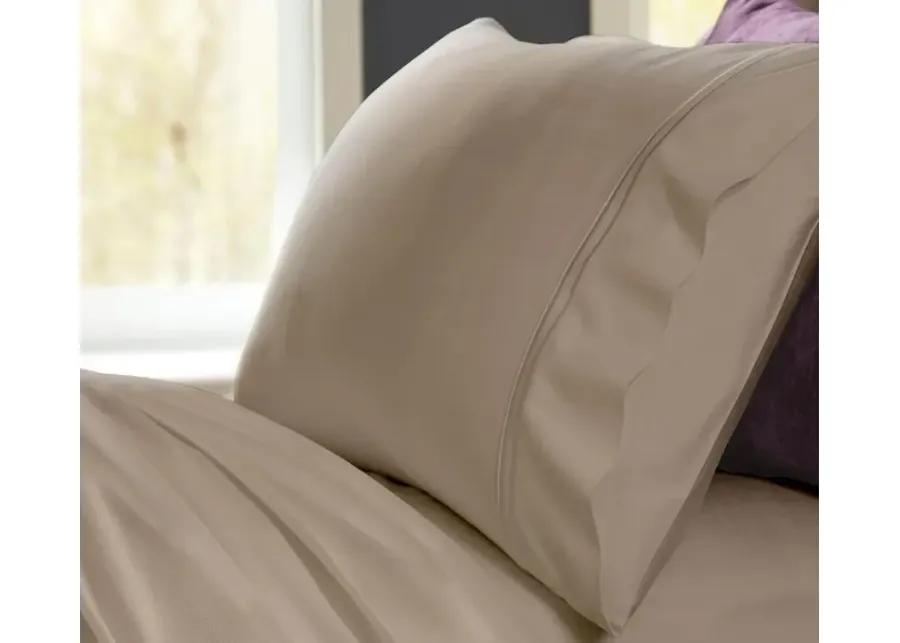 PureCare Premium Bamboo Sheet Set - Sand - Queen Pillowcase