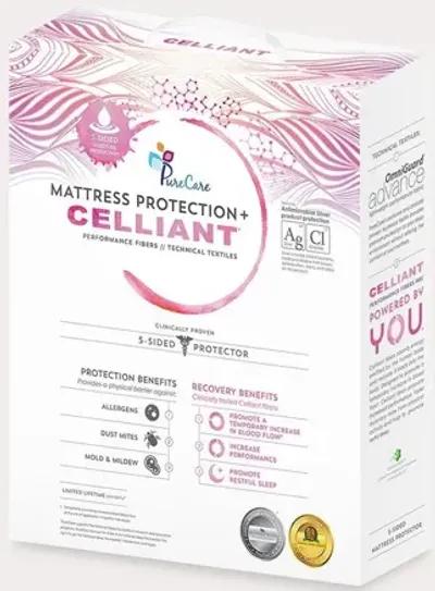 PureCare Celliant 5-Sided Mattress Protector - Twin