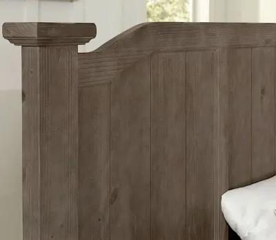 Vaughan Bassett Sawmill Arch Headboard - Floor Sample - Alabaster - King