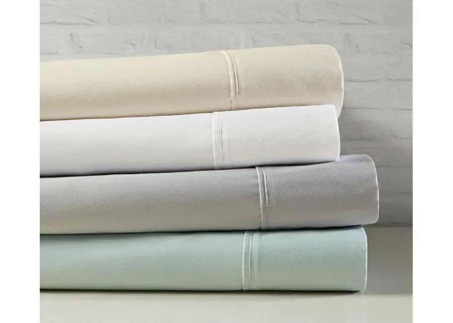 Beautyrest Wrinkle Resistant Cotton Sateen Sheet Set - Gray - Queen