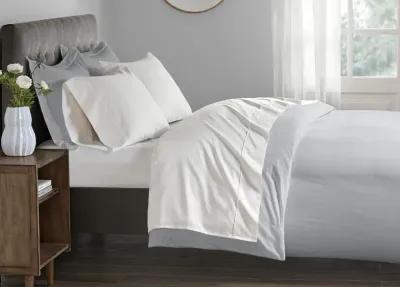 Beautyrest Wrinkle Resistant Cotton Sateen Sheet Set - Gray - King