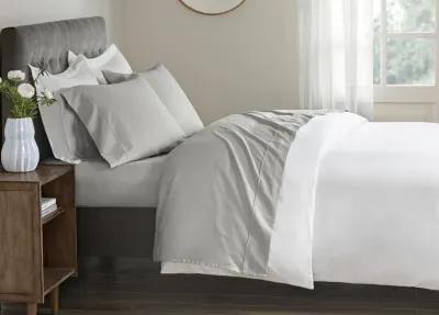 Beautyrest Wrinkle Resistant Cotton Sateen Sheet Set - Gray - King