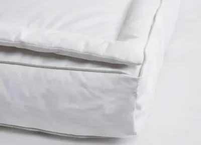 Martha Stewart 3-Inch White Down Top Featherbed Topper - Queen