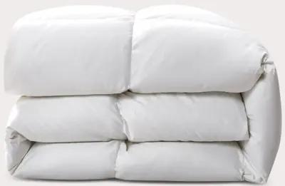 Serta Light Warmth White Down Fiber Comforter - King