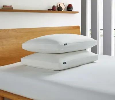 Serta White Down Fiber Side Sleeper Pillow - Jumbo