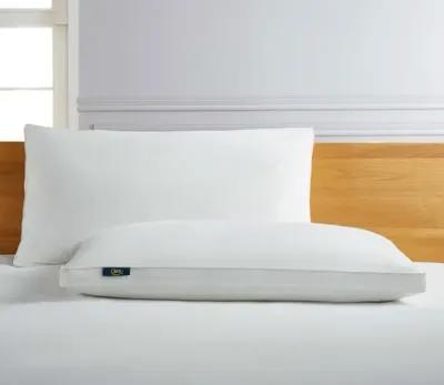 Serta White Down Fiber Side Sleeper Pillow - Jumbo