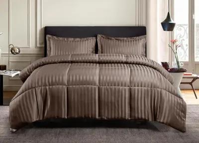 Kathy Ireland Home Kathy Ireland Reversible Down Alternative Comforter Set - Platinum - Twin