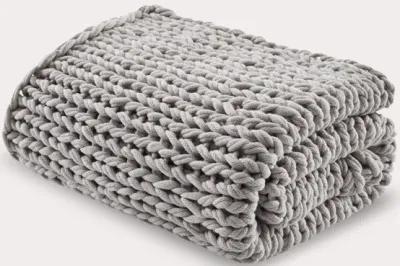 Madison Park Handmade Chunky Double-Knit Throw Blanket Handcrafted