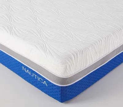 Bed in a Box Nautica Calm 10-Inch Memory Foam Medium Firm Mattress - Twin XL